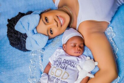 Amarachi Igidimbah Son's One-Month Birthday