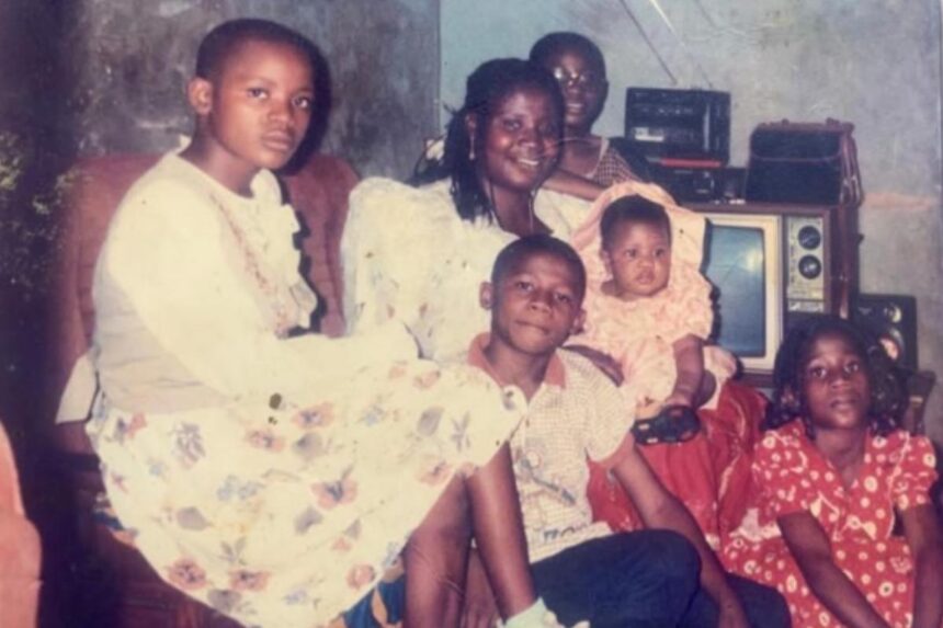 Nollywood Actress Uche Ogbodo Childhood Family Throwback|Nollywood Actress Uche Ogbodo Childhood Throwback Family (2)
