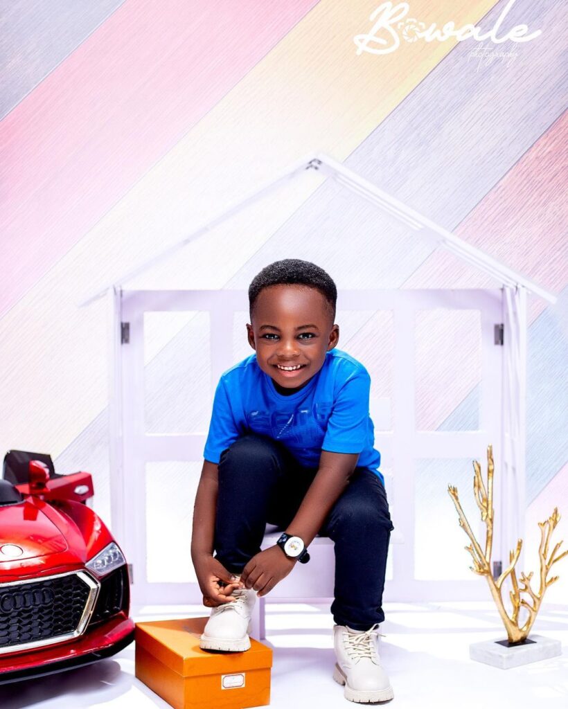 Yvonne Jegede Son Xavier 4th Birthday - Nollywood Celebs