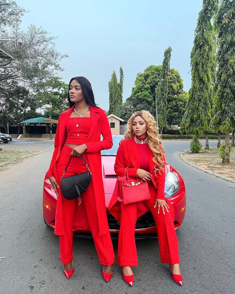 Regina Daniels So Inlove With This Red Piece (4)Nollywood Celebs