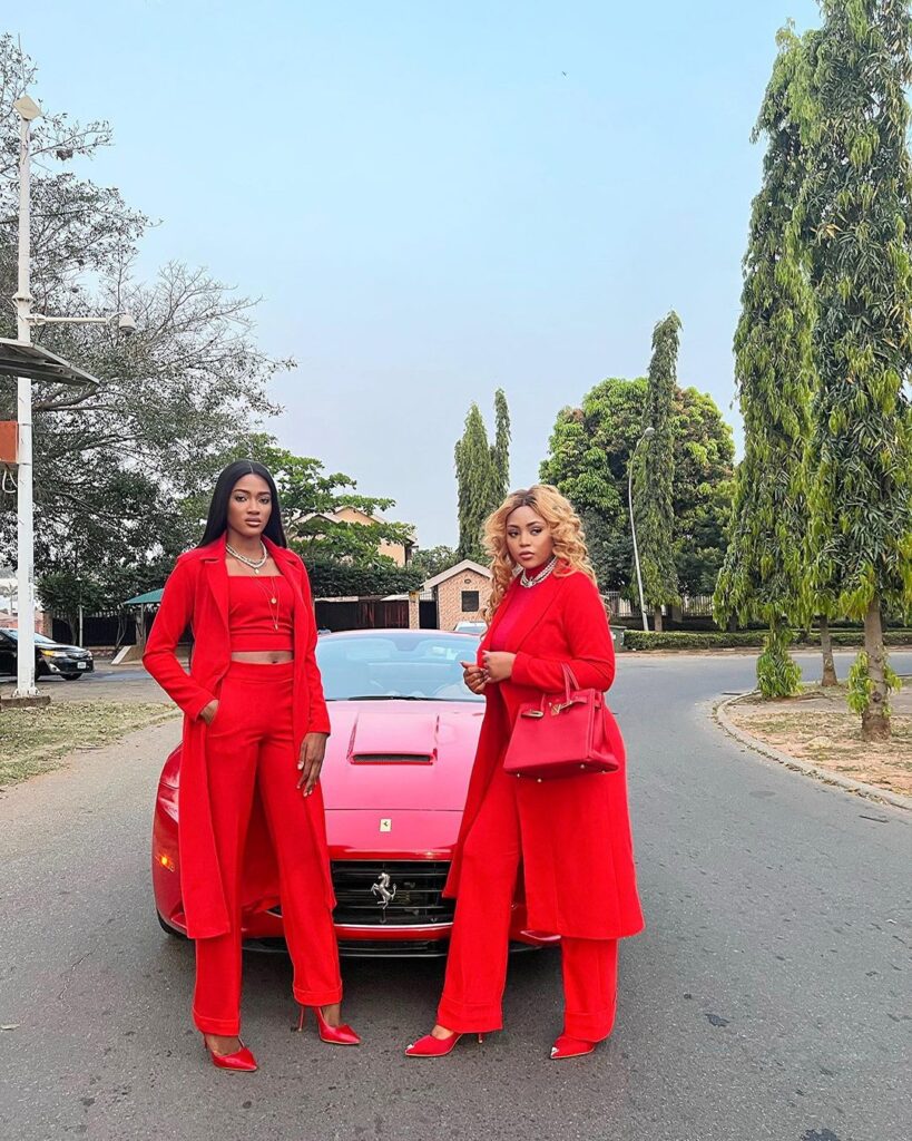 Regina Daniels So Inlove With This Red Piece (3)Nollywood Celebs