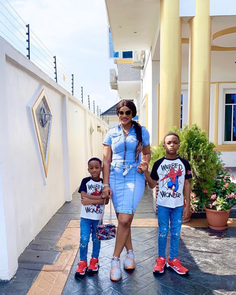 Uchenna Nnanna Maduka With Sons Photos (3)Nollywood Celebs