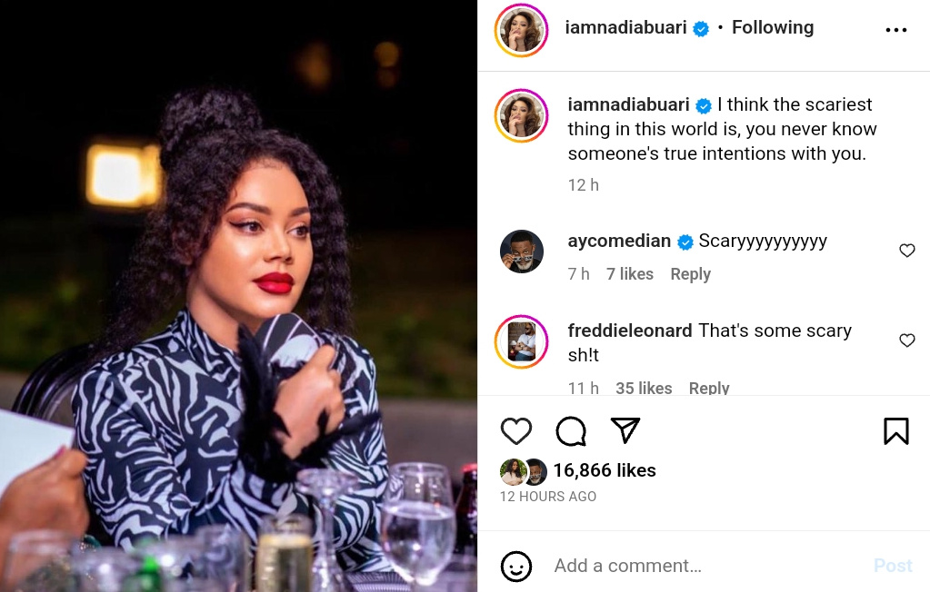 Ghanaian Actress Nadia Buari Scariest Thing In This World (2)
