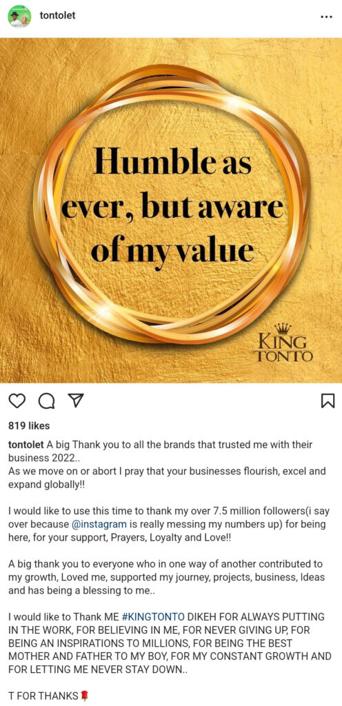 Tonto Dikeh Humble As Ever But Aware Of Value (2)