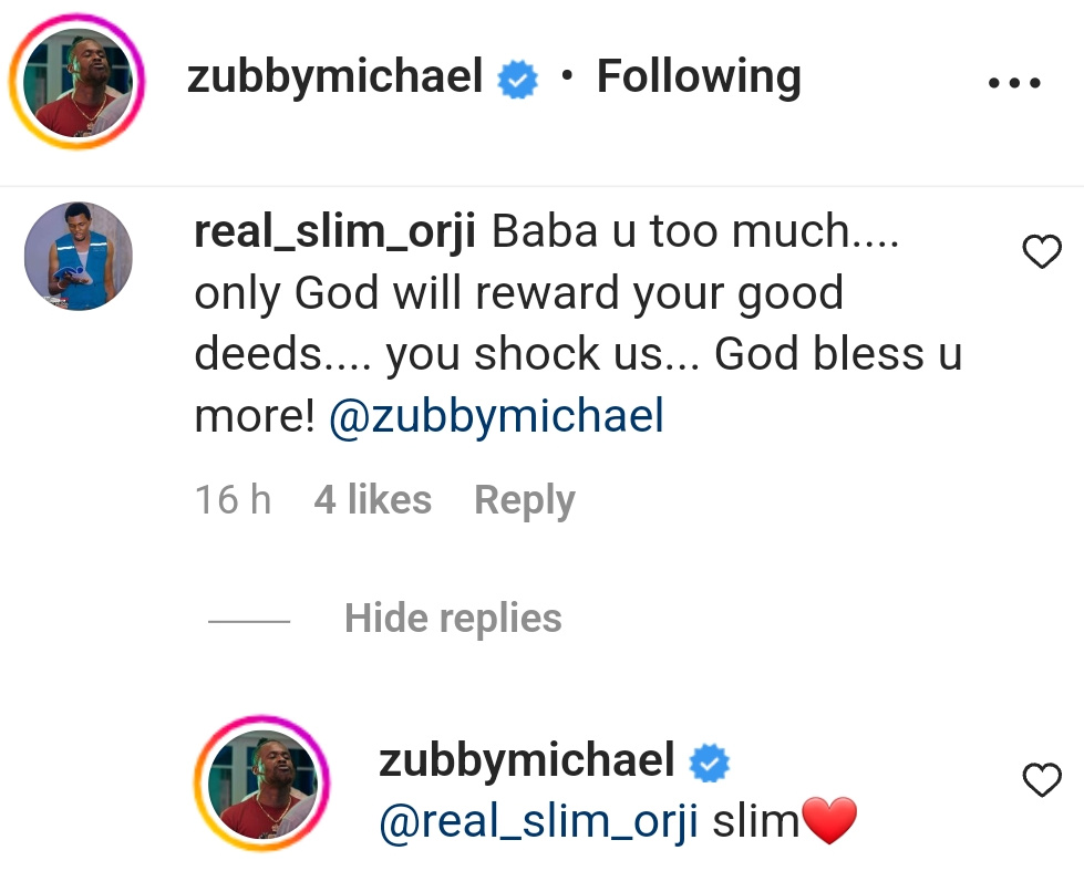 Zubby Michael You Shock Us With Your Good Deeds (2)