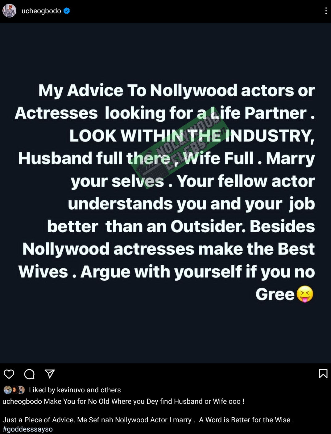 Uche Ogbodo Advice For Nollywood Actors Looking for Life Partners (2)