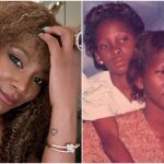 Throwback Photo of Genevieve Nnaji 9 With Mother