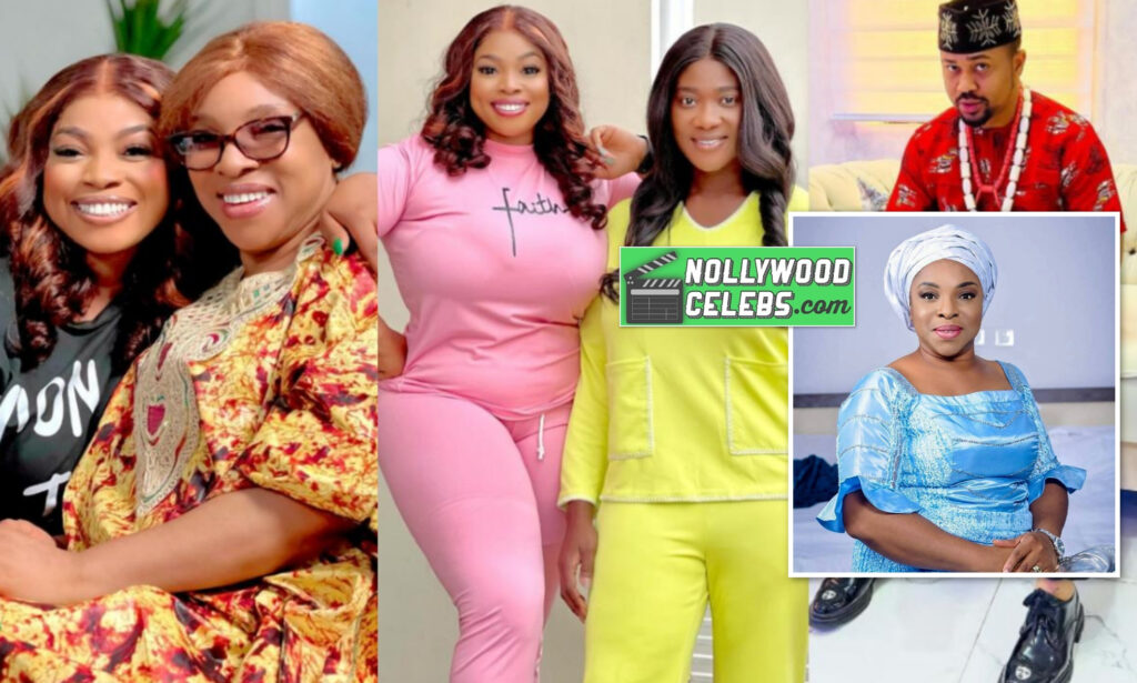 Nollywood Stars Mercy Johnson Okojie, Georgina Ibeh And Mike Godson In ...